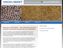 Tablet Screenshot of microbest.com